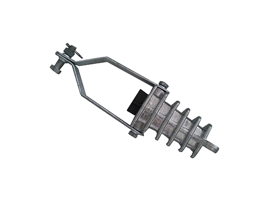 Wedge insulation tension clamp